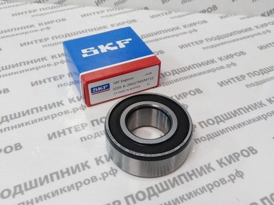 3205-2RS (3056205) SKF Подшипник шариковый двухрядный (25*52*20.6)